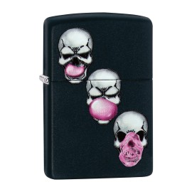 Zippo Öngyújtó, Skull Bubble Gum 29398