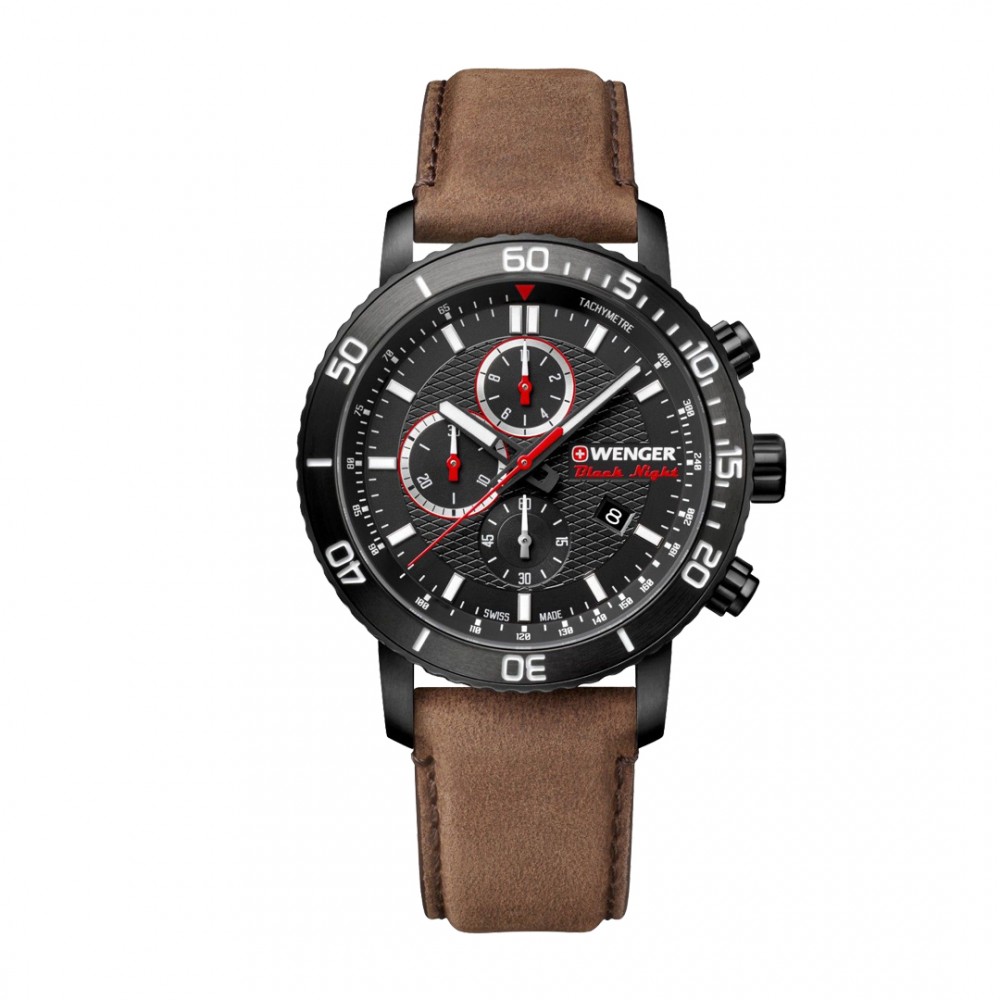 Wenger Férfi karóra, Roadster Black Night 01.1843.107