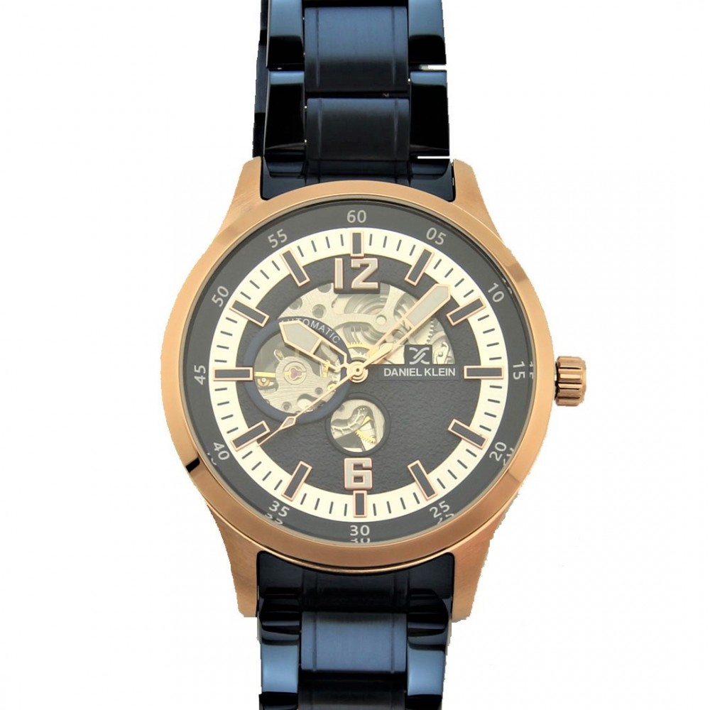 Daniel Klein Férfi karóra, Skeleton DK11440-3