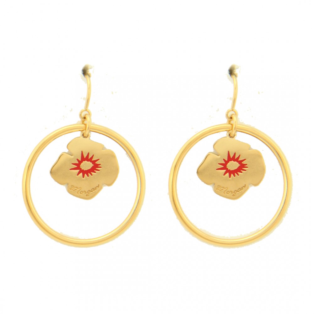 Morgan  Fülbevaló, FLOWER ZLW388JR