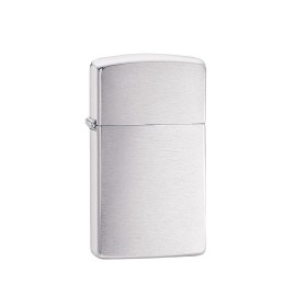 Zippo Öngyújtó, Slim Brushed Chrome 1600