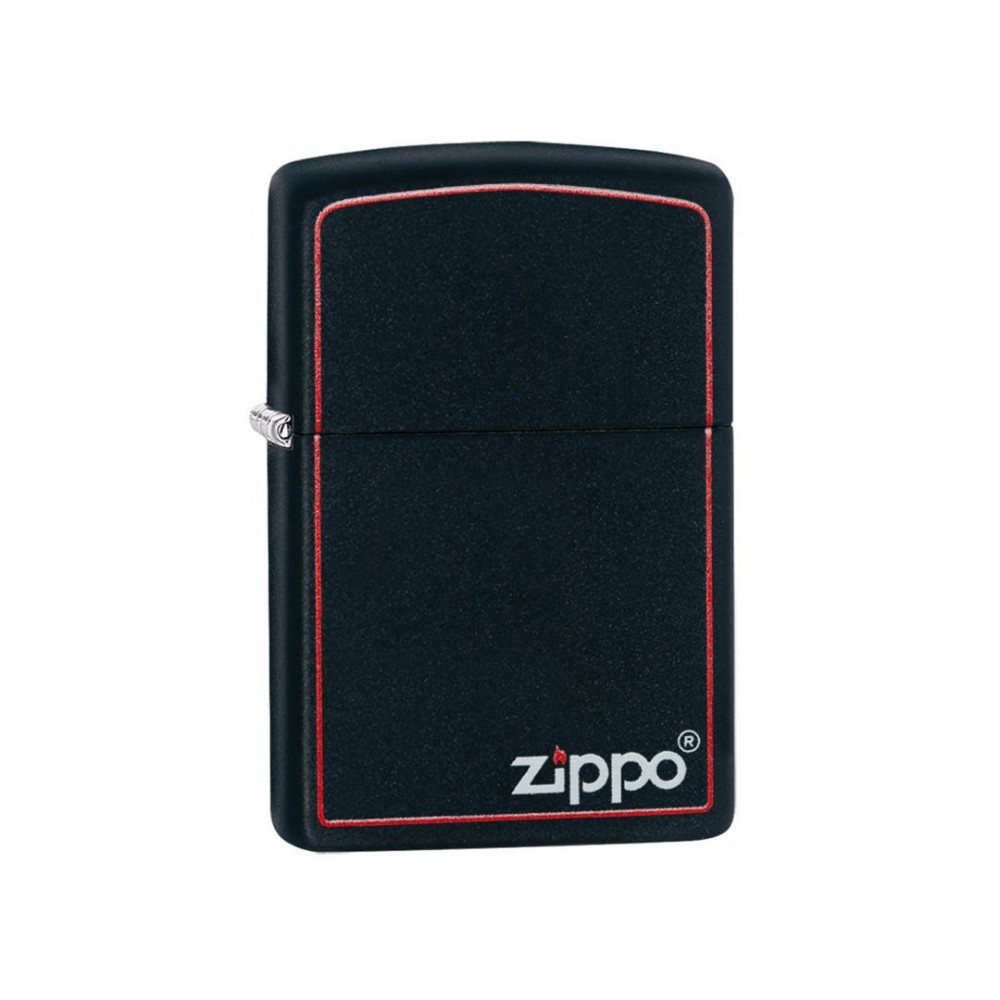 Zippo Öngyújtó, Classic Black and Red Zippo 218ZB Zippo Öngyújtó, Classic Black and Red Zippo 218ZB