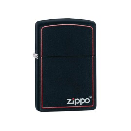 Zippo Öngyújtó, Classic Black and Red Zippo 218ZB