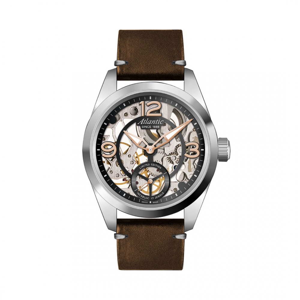 Atlantic Férfi karóra, Seaflight Skeleton 70950.41.69R