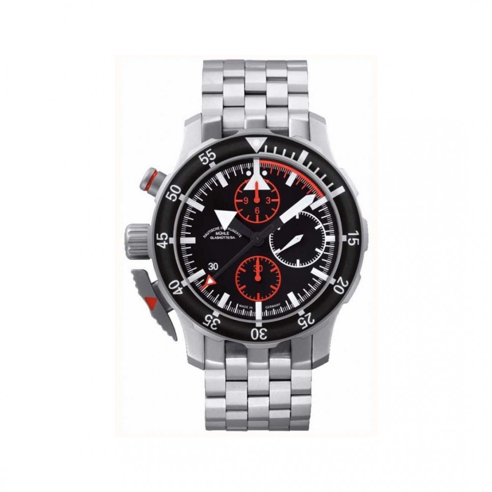 Mühle Glashütte Férfi karóra, S.A.R. Flieger Chronograph M1-41-33-MB Mühle Glashütte Férfi karóra, S.A.R. Flieger Chronograph M1-41-33-MB