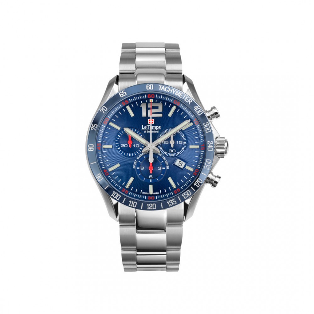 Le Temps Férfi karóra, Sport Elegance Chrono LT1041.19BS01 Le Temps Férfi karóra, Sport Elegance Chrono LT1041.19BS01