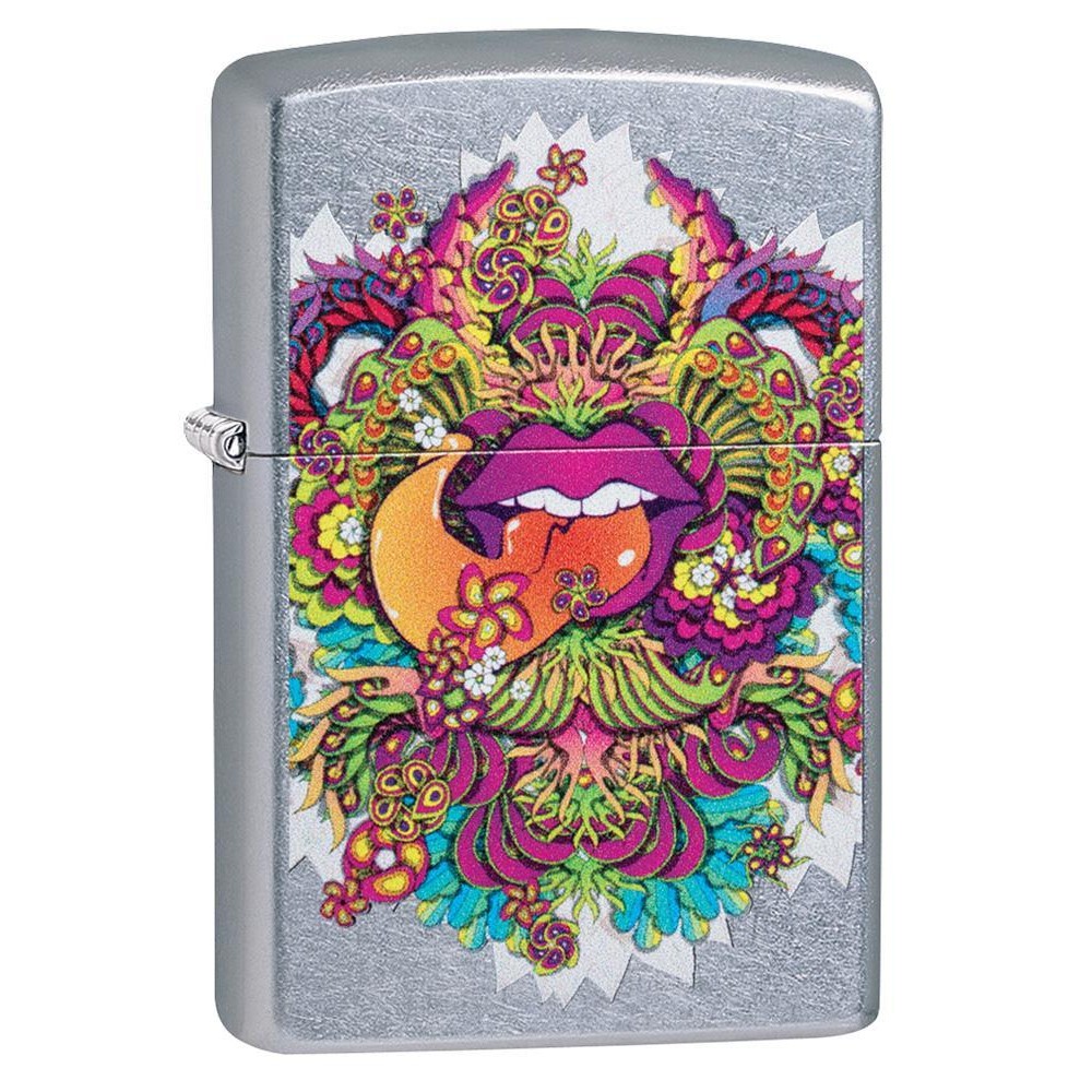 Zippo Öngyújtó, Psychedelic Lip Design 49110