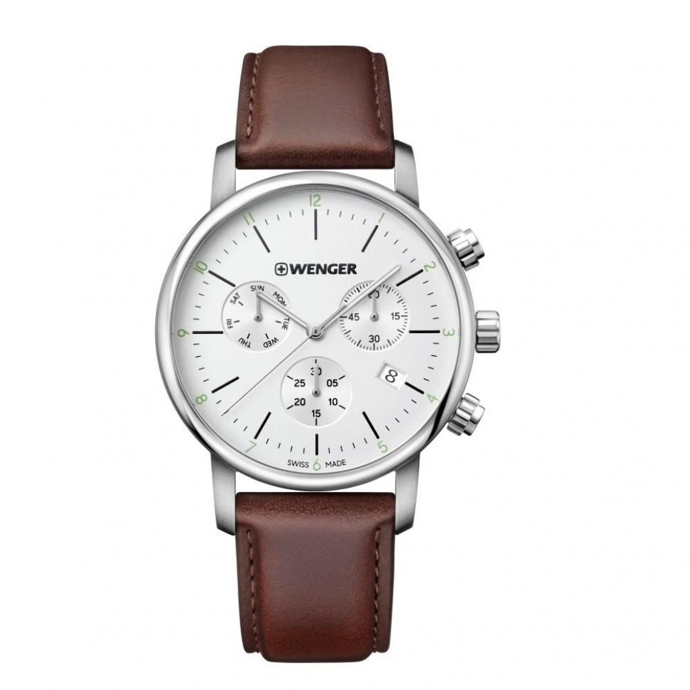 Wenger Férfi karóra, Urban Classic Chrono 01.1743.101 Wenger Férfi karóra, Urban Classic Chrono 01.1743.101