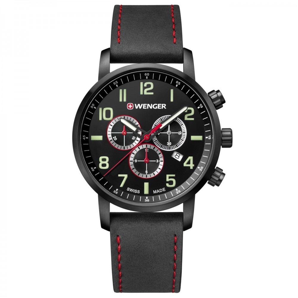 Wenger Férfi karóra, Attitude Chronograph 01.1543.104 Wenger Férfi karóra, Attitude Chronograph 01.1543.104