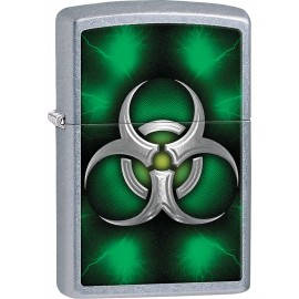 Zippo Öngyújtó, Biohazard Green 28853