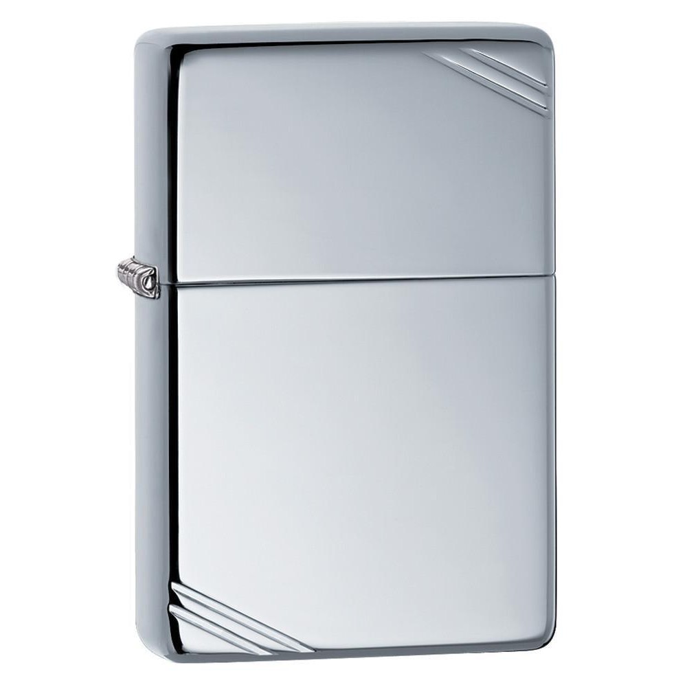 Zippo Öngyújtó, High Polish Chrome Vintage with Slashes 260 Zippo Öngyújtó, High Polish Chrome Vintage with Slashes 260