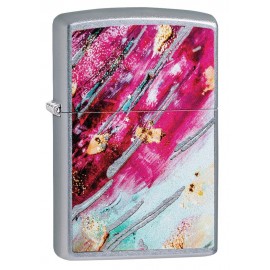 Zippo Öngyújtó, Rust Patina Street Chrome Design 29875