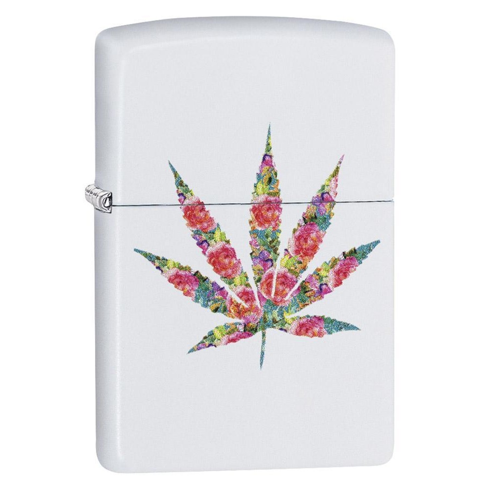 Zippo Öngyújtó, Floral Weed Design 29730