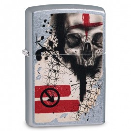 Zippo Öngyújtó, Trash Polka Tattoo Skull 29856