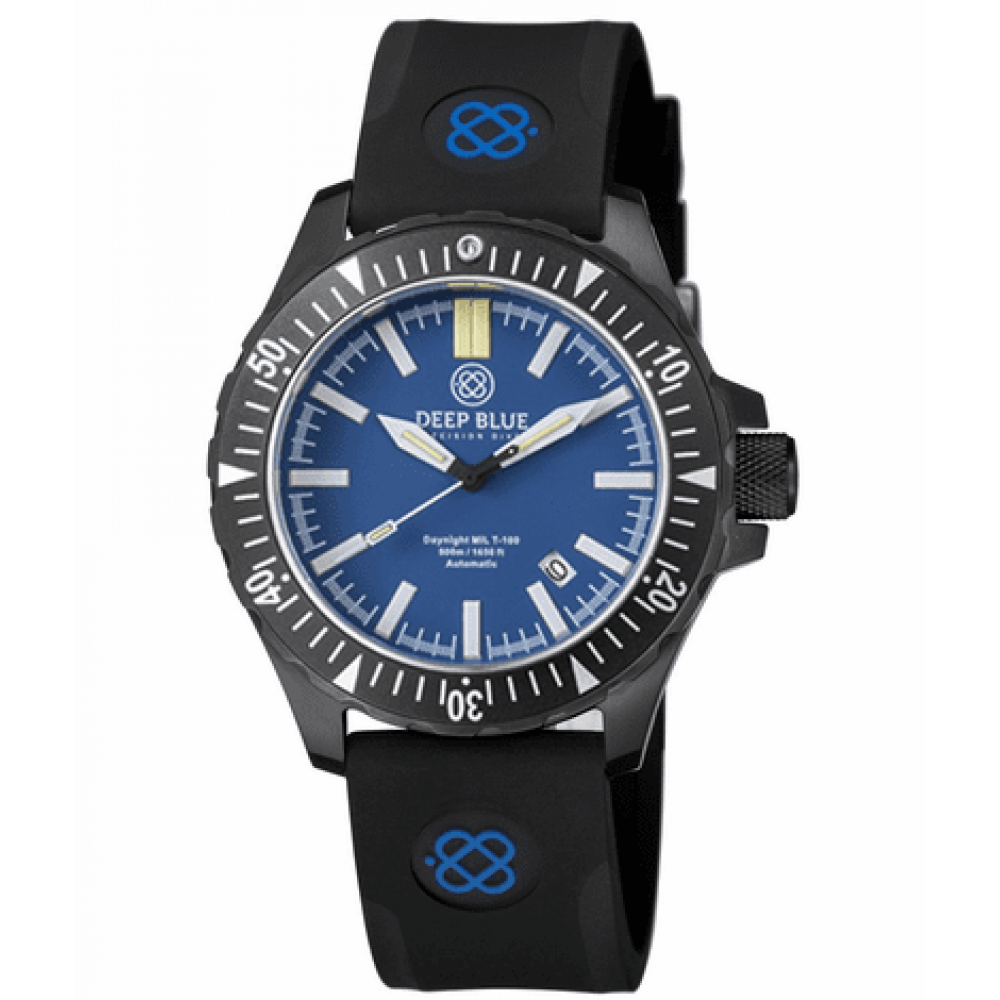 Deep Blue Férfi karóra, MILT100PVDBLUEGREENTUBES Deep Blue Férfi karóra, MILT100PVDBLUEGREENTUBES