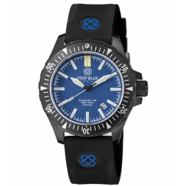 Deep Blue Férfi karóra, MILT100PVDBLUEGREENTUBES