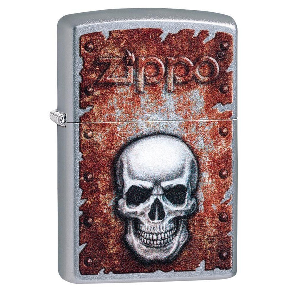 Zippo Öngyújtó, Rusted Skull Design 29870 Zippo Öngyújtó, Rusted Skull Design 29870