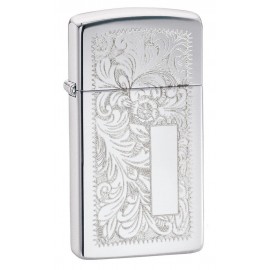 Zippo Öngyújtó, Slim Chrome Venetian 1652