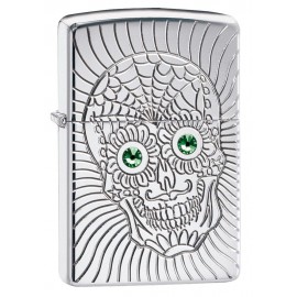 Zippo Öngyújtó, Armor Sugar Skull Design 49172