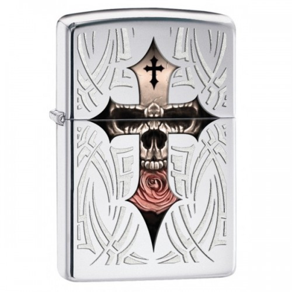 Zippo Öngyújtó, Skull Cross 28874 Zippo Öngyújtó, Skull Cross 28874
