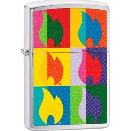 Zippo Öngyújtó, Abstract Flame 29623