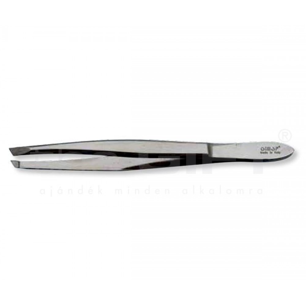 Gimap szemöldökcsipesz Fekete nikkelezett, egyenes, 10 cm Gimap szemöldökcsipesz Fekete nikkelezett, egyenes, 10 cm