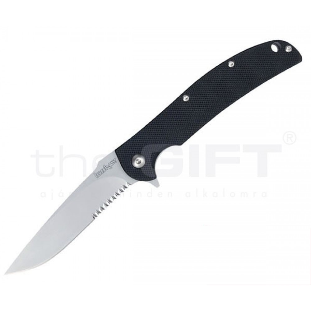 Kershaw Chill bicska keresztzáras, fogazott Kershaw Chill bicska keresztzáras, fogazott