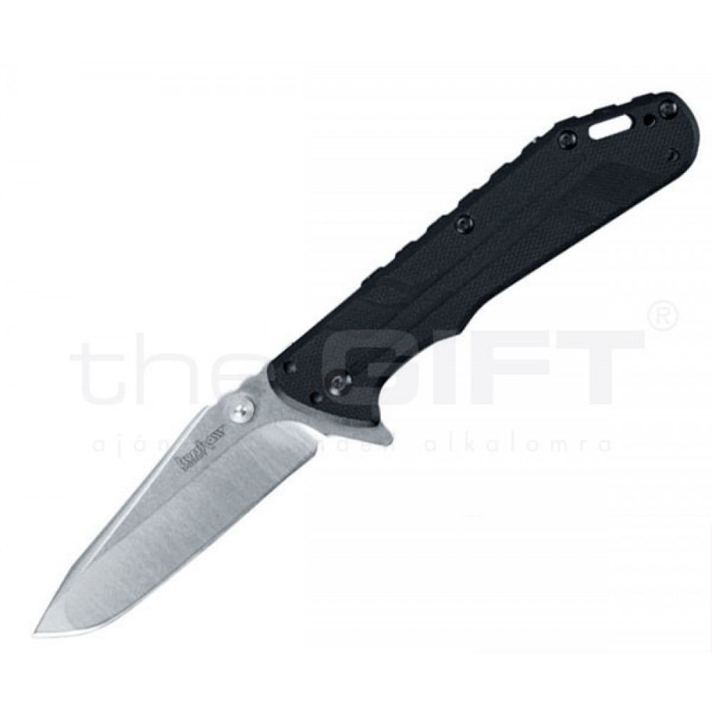 Kershaw Thermite zsebkés kőmosott sima élű pengével