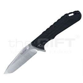 Kershaw Thermite zsebkés kőmosott sima élű pengével