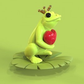 Kulcstartó Béka Kulcstartó Béka