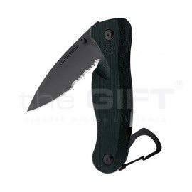 Leatherman CRATER c33x fekete, félszerát