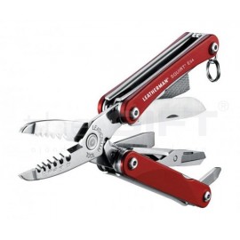 Leatherman SQUIRT ES4 piros kábelblankolóval