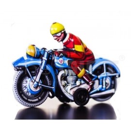 Kék lendületmotoros 11 cm magas