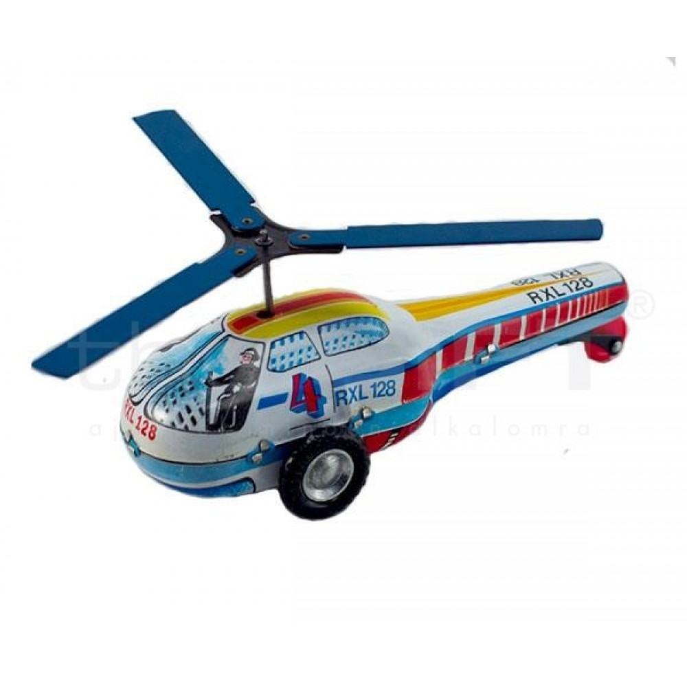 Fém lendkerekes helikopter 16,5 x 8 x 7 cm Fém lendkerekes helikopter 16,5 x 8 x 7 cm