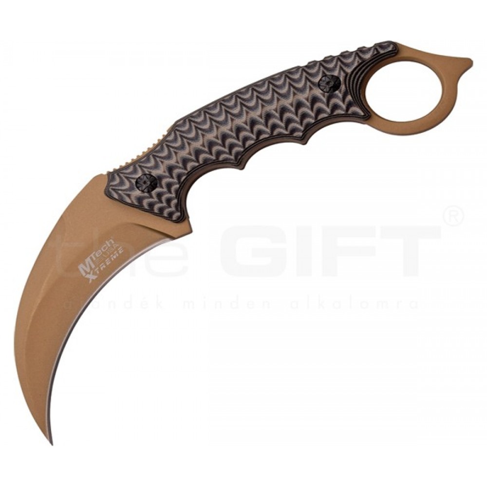 MTech Xtreme Karambit G10-es markolattal, fix pengével MTech Xtreme Karambit G10-es markolattal, fix pengével