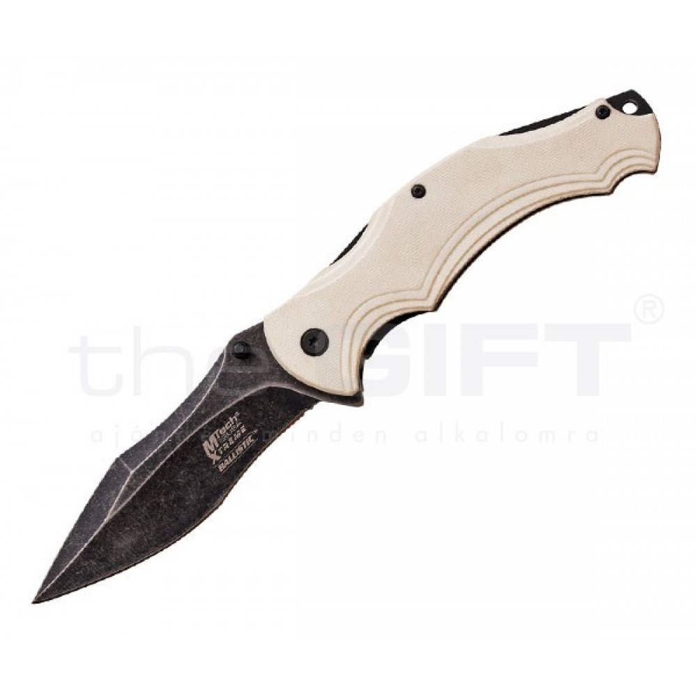 MTech Xtreme zsebkés fehér G-10 markolattal MTech Xtreme zsebkés fehér G-10 markolattal