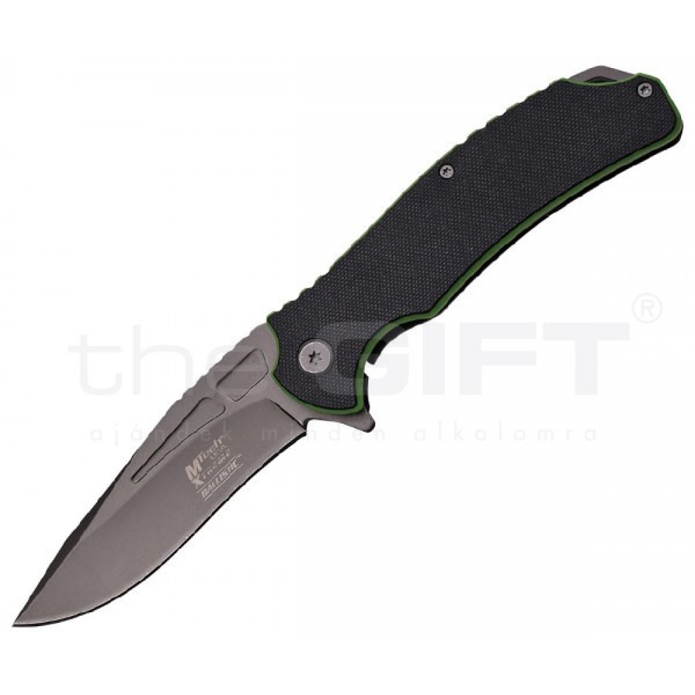 MTech Xtreme zsebkés fekete/zöld G-10 markolattal MTech Xtreme zsebkés fekete/zöld G-10 markolattal