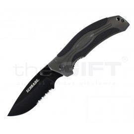 Schrade Utility taktikai kés fogazott pengével
