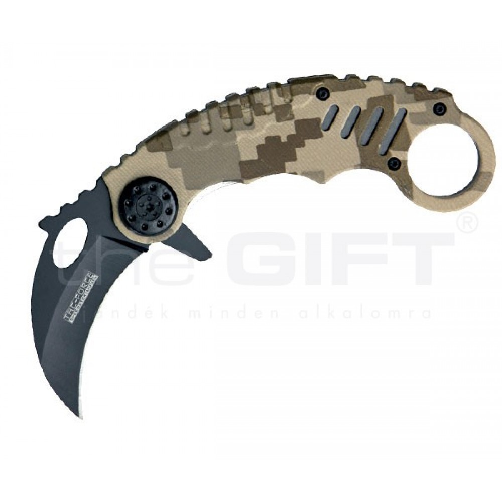 Tac Force karambit rugórásegítéses nyitás Tac Force karambit rugórásegítéses nyitás