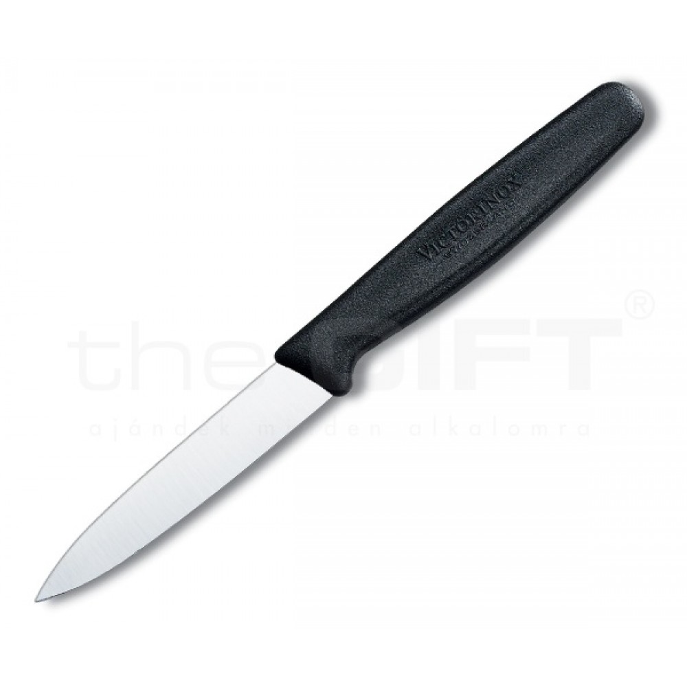 Victorinox zöldségkés Fekete műanyag markolat Victorinox zöldségkés Fekete műanyag markolat
