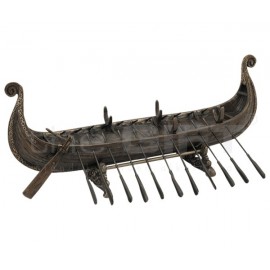 Viking hajó POLYRESIN anyagból