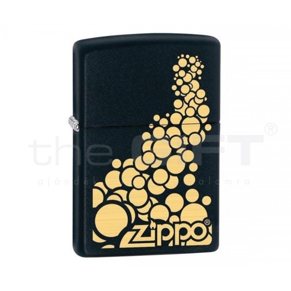 Zippo Bubbles öngyújtó Arany mintával Zippo Bubbles öngyújtó Arany mintával